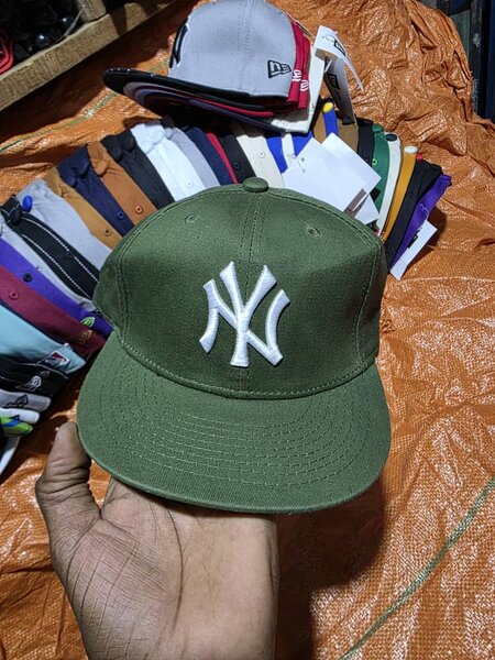 Casquette verte NY Style