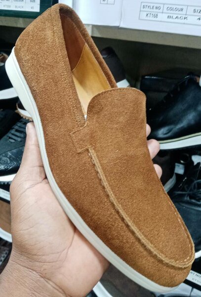 Mocassins en daim élégants