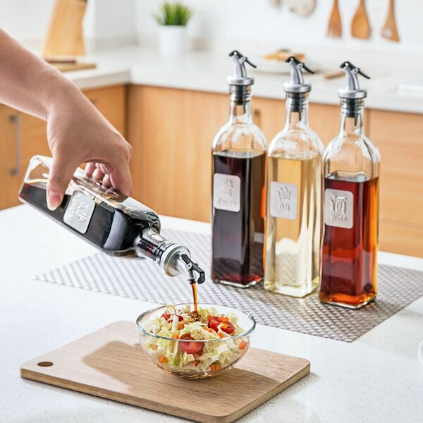 500ml glass Bottle With Label