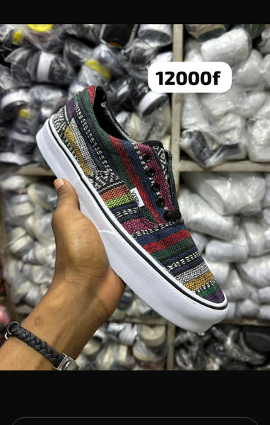 Baskets colorées tendances