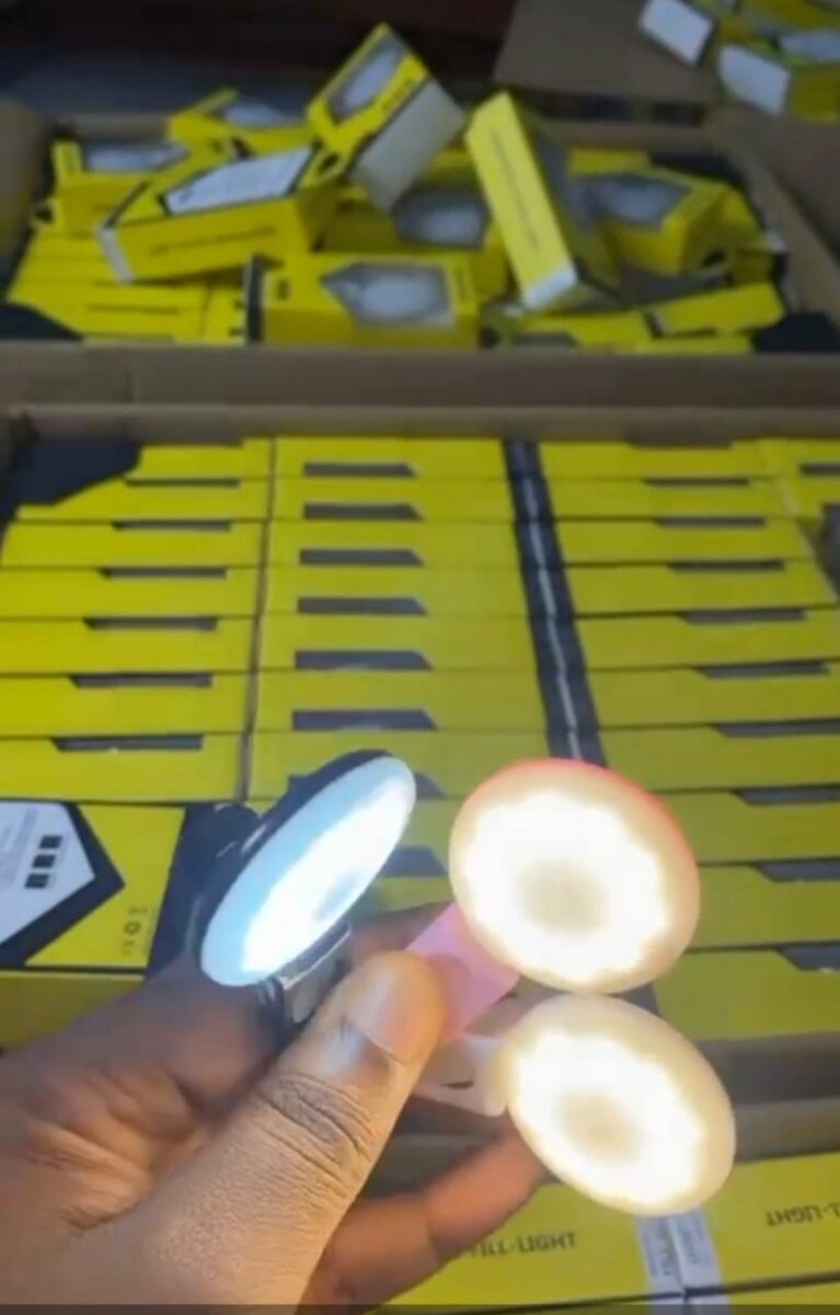 Lampe LED Anneau Selfie Clip