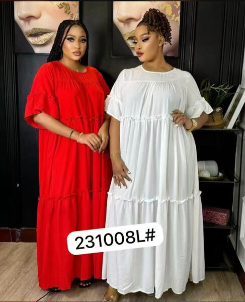 Robe Maxi Évasée Chic