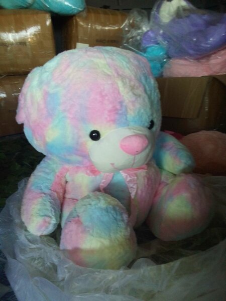 Peluche Ours Arc-en-ciel Doux