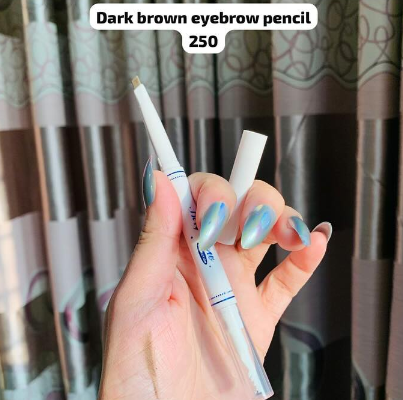 Dark brown eyebrow pencil 