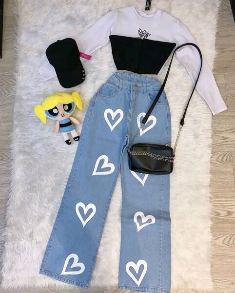 Jean boyfriend cœur