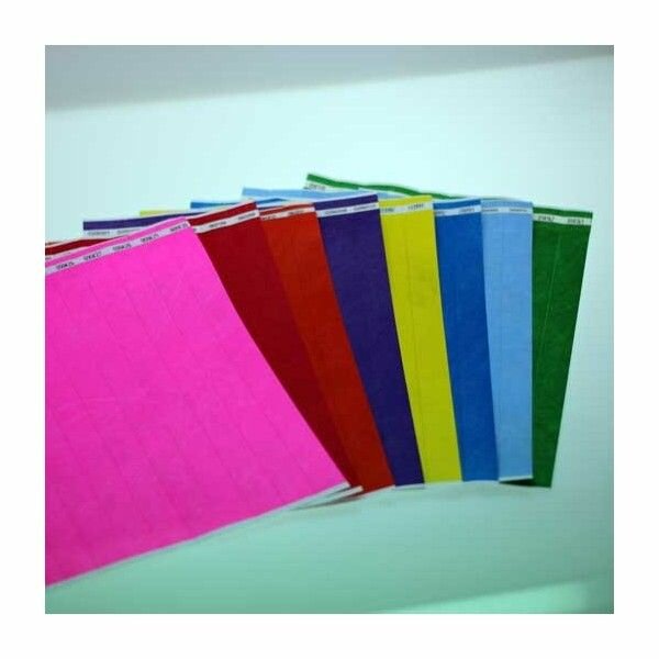 Lot de 100 Bracelets tyvek