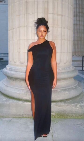 Robe courte et longue