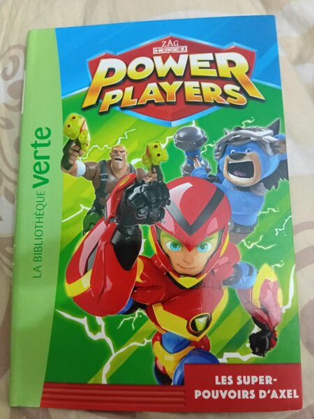 Livre Power Players Kids