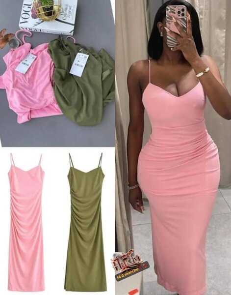 Robe longue élégante femme