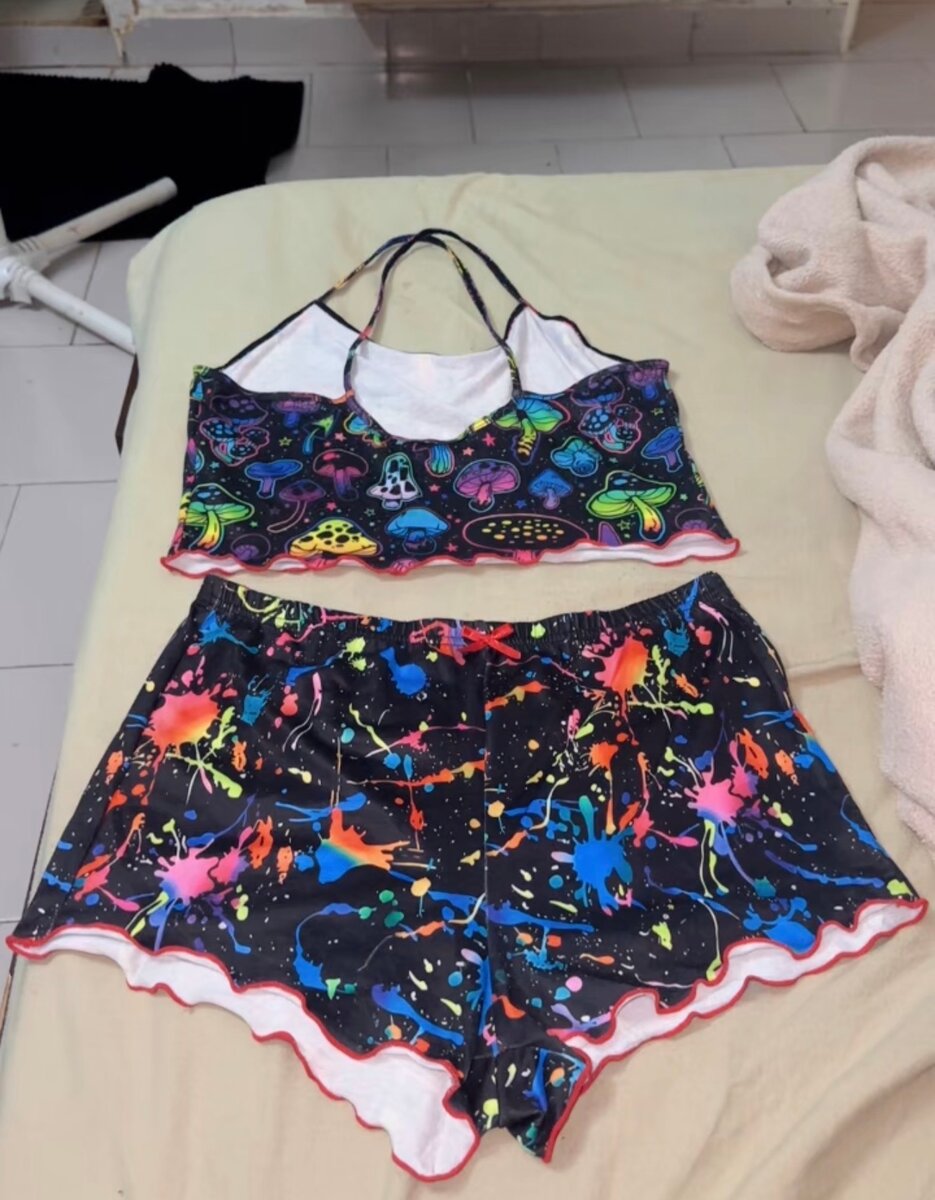 Ensemble Pyjama Femme Psychédélique