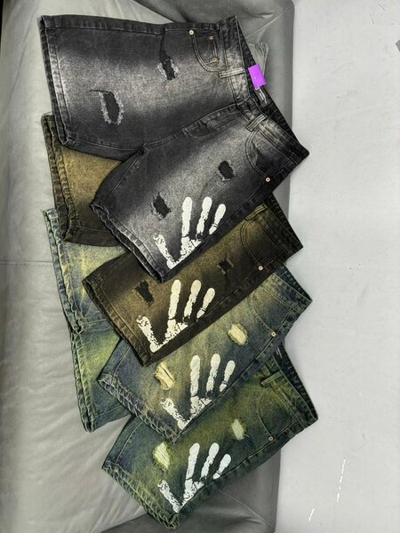 Shorts en jean décontractés