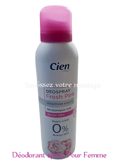 Déodorant Spray Femme Cien