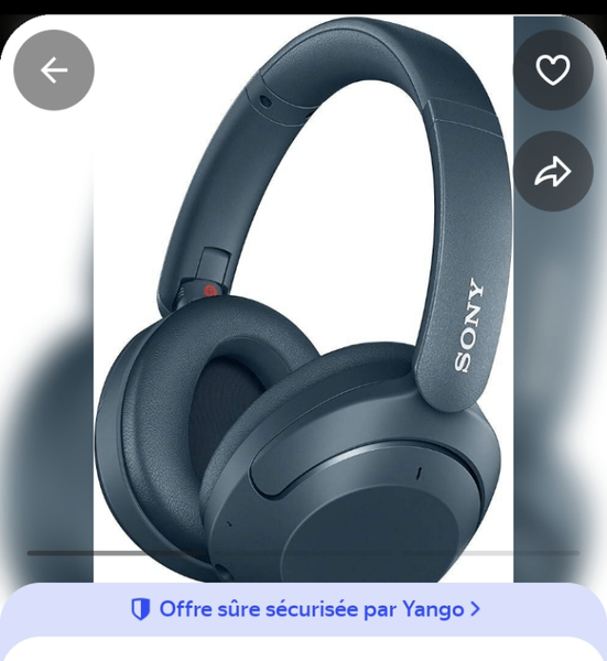 Casque Bluetooth Sony original
