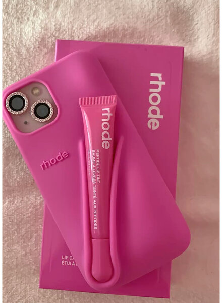 Coque iPhone rose Rhode