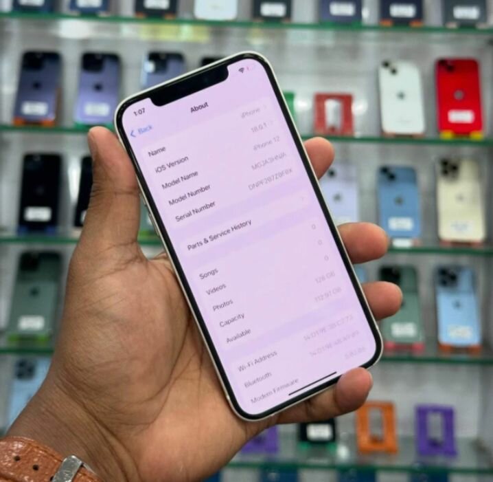 iPhone 12 simple  128Gb  Blanc