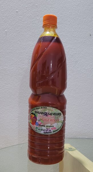 Huile Rouge Bio  Shuwq saveurs