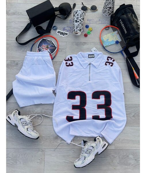 Ensemble sportif blanc 33