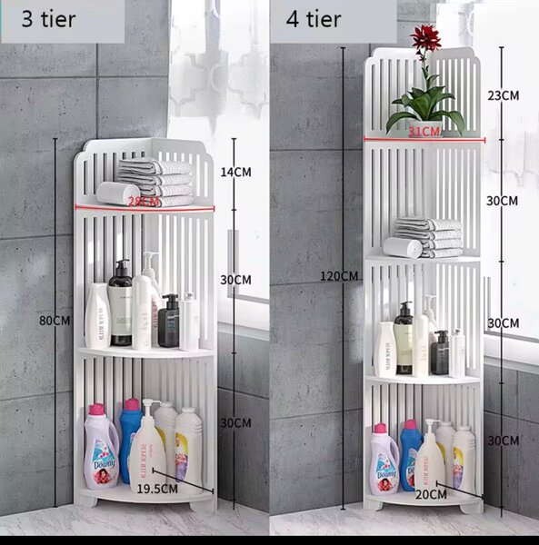 Étagère de rangement salle de bain