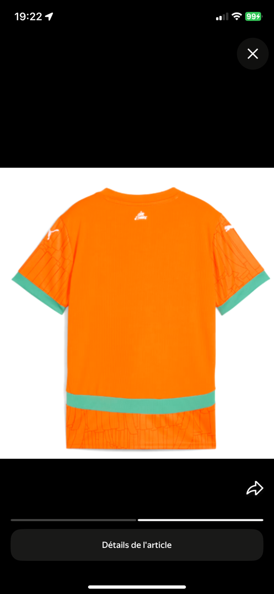 Maillot Équipe de Football