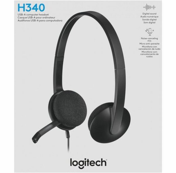 Casque USB Logitech H340