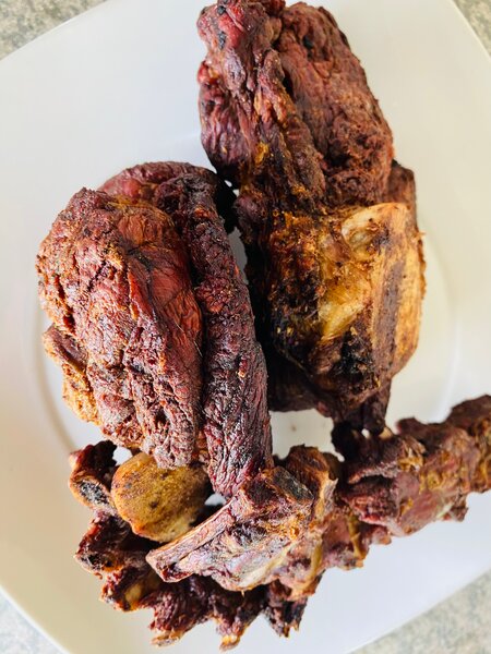 Dry Game meat . Mostly antelope.