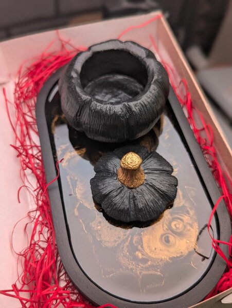 Подставка и шкатулка для косметики и бижютерии