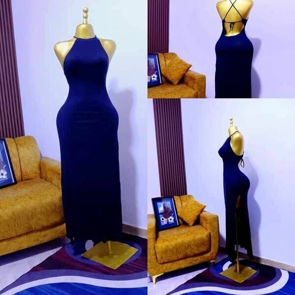 Robe longue dos nu élégante