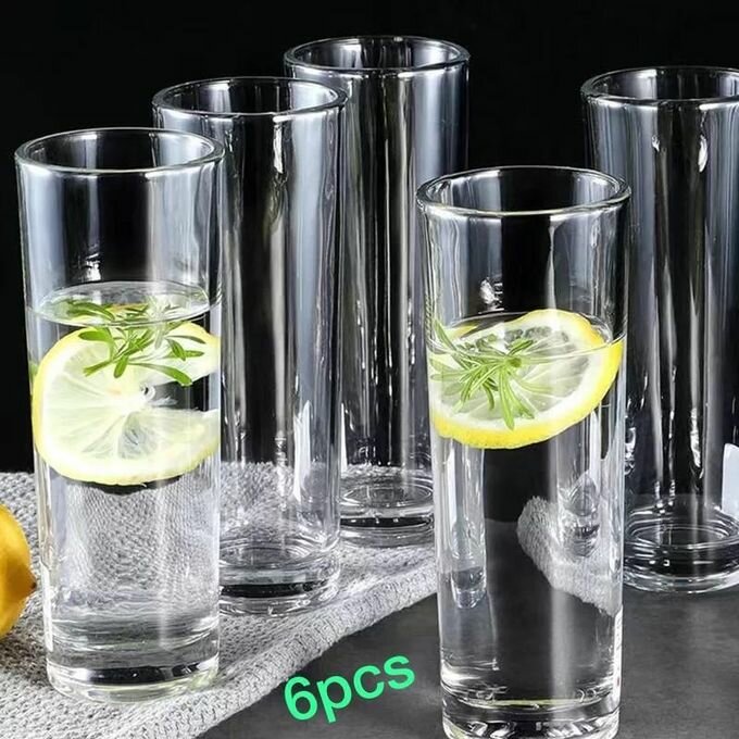 Verres à Eau Cristal Lot de 6