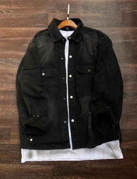Veste en jean homme
