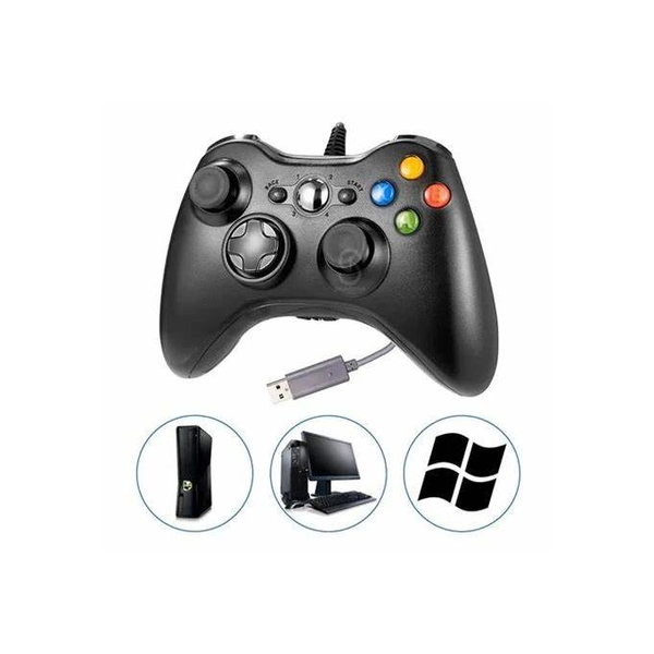XBOX Manette Xbox 360 Filaire Compatible Au PC