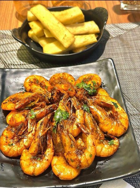 Délicieuses Crevettes Grillées