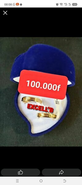 Bague en or EXCELL'B