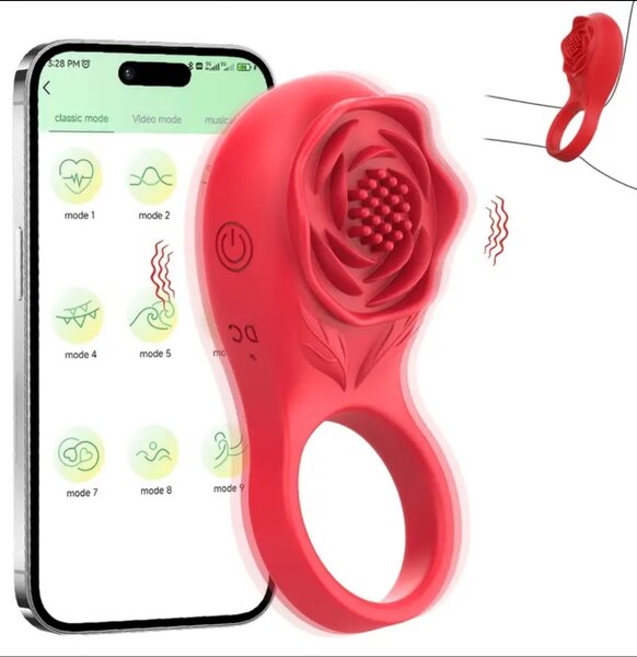 Dual mens ring vibrator