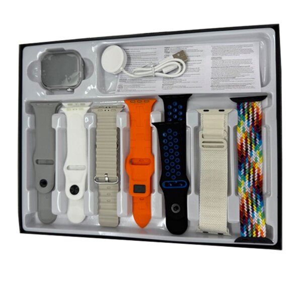 X SERIES 2.02" FULL TOUCH SCREEN SMART WATCH WITH WIRELESS C