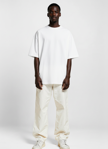 T-shirt blanc unisexe