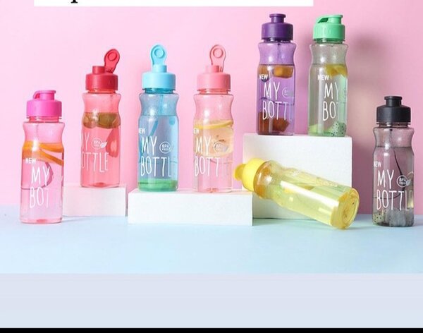 Plastic water bottle