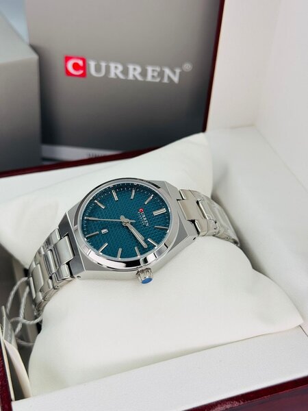 Montre CURREN Homme Acier Argenté