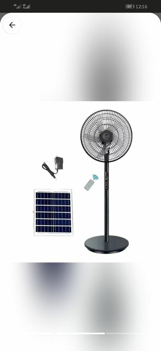 Standing fan