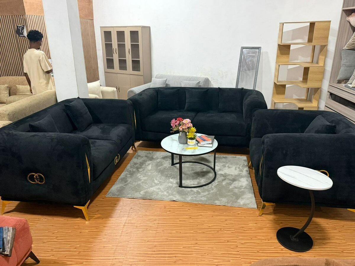 Canapé moderne en velours