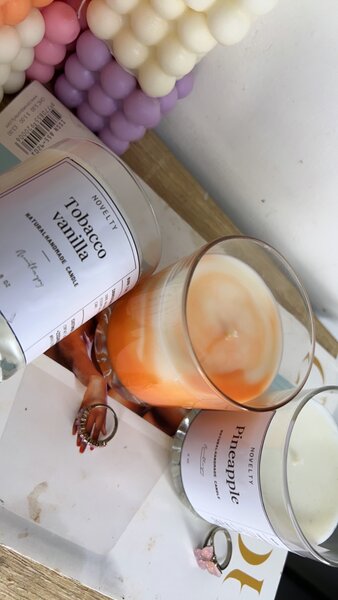 Novelty scented candle