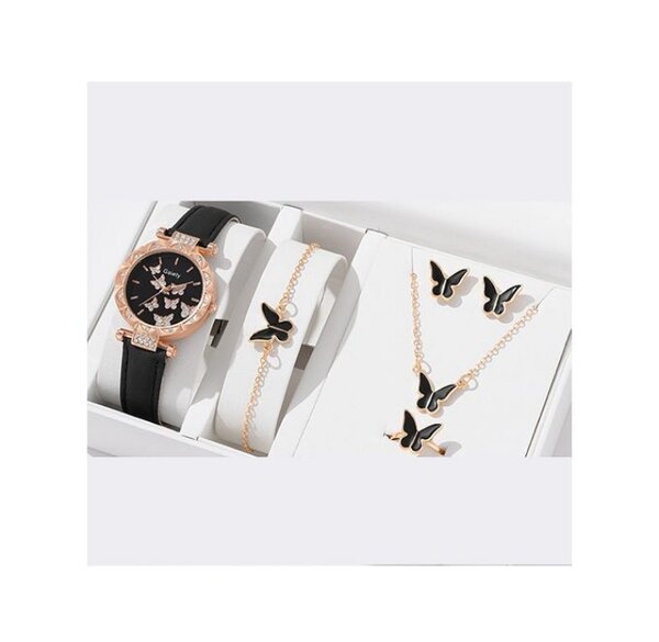 Ensemble montre +chaine+bracelet