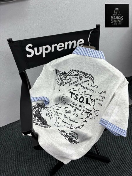 Chemise Supreme Street Style