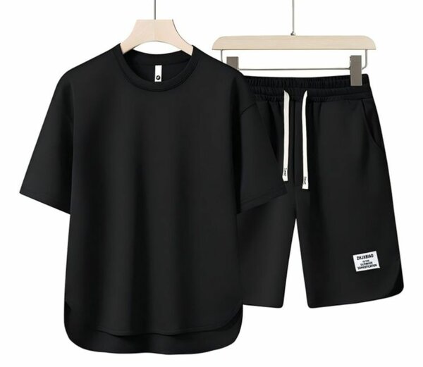 Ensemble de sport noir moderne