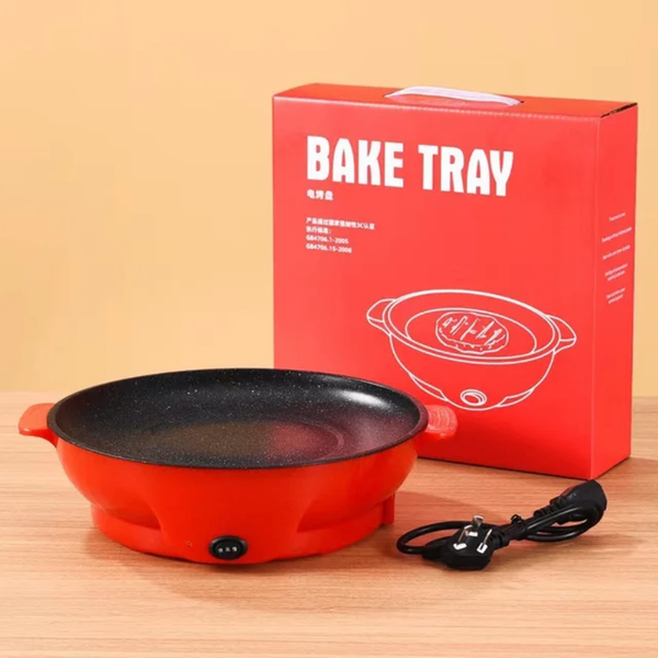 Poêle électrique anti-adhérente