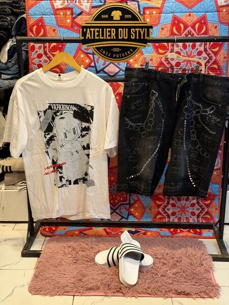 T-shirt graphique unisexe tendance