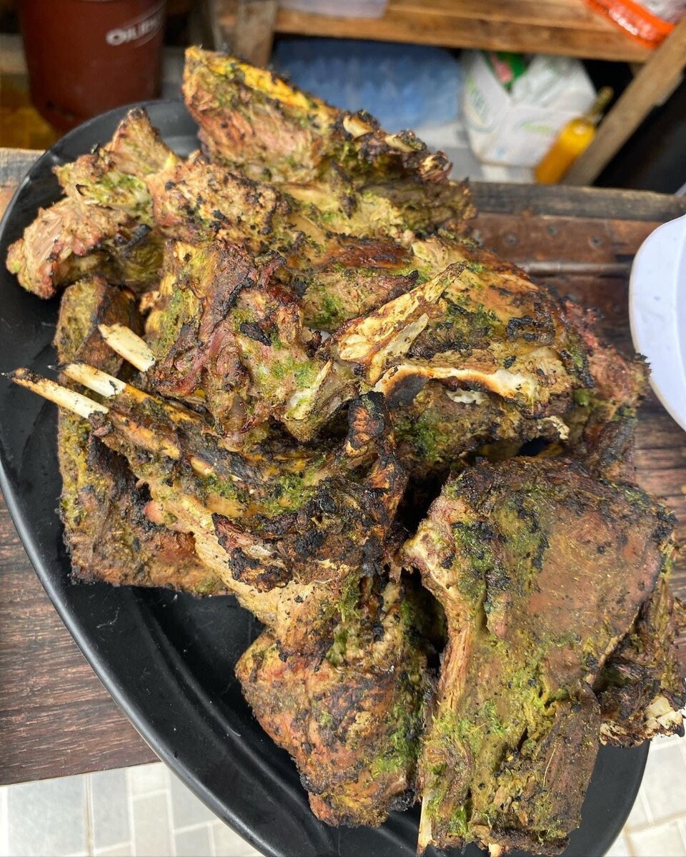 Mouton grillée,sauté et braisé