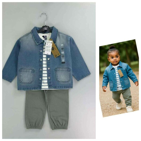 Ensemble denim enfant chic