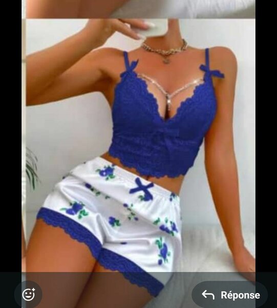 Ensemble de Pyjama en Dentelle