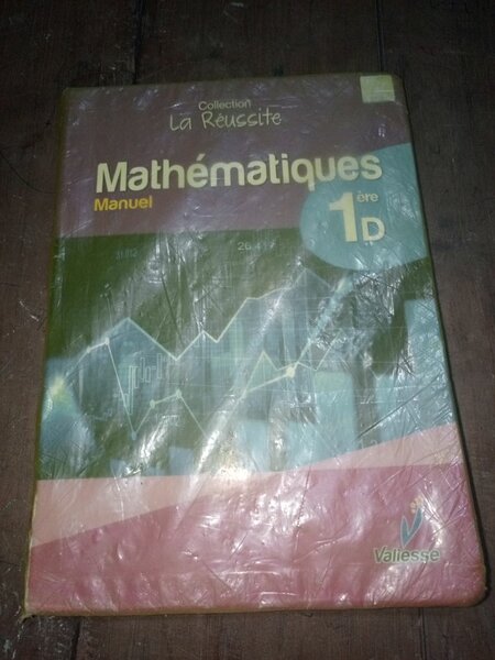 Manuel Mathématiques 1ère D