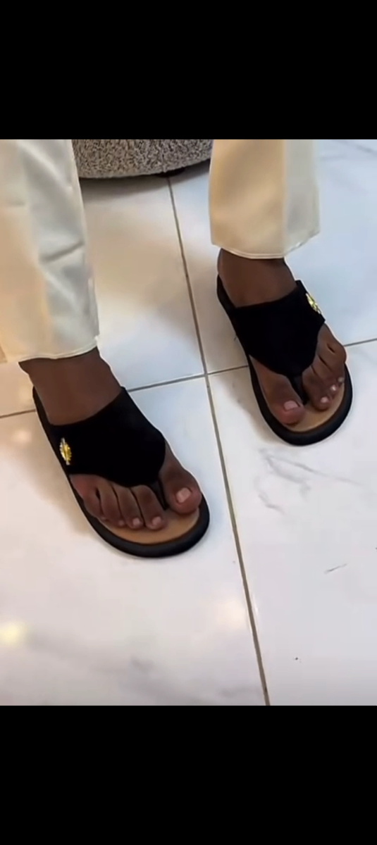 Sandales en cuir confortables